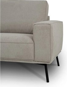 Сиво-бежов шенилов ъглов диван (ляв ъгъл/L форма) Amsterdam – Scandic