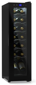 Klarstein Shiraz 14 Slim Uno охладител за вино 14 бутилки 5 - 18 °C, сензорно управление