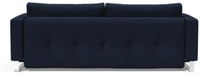 Тъмносин разтегателен диван Mixed Dance Blue, 115 x 230 cm Cassius - Innovation