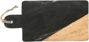 Съд за сервиране Secret de Gourmet, Черен мрамор, 30x15см