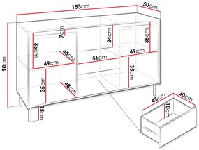 Бюфет Mizo-Leuko