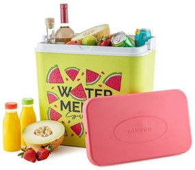 Хладилна кутия ATLANTIC Watermelon, 24 литра, Пасивна, Охлаждане, Без BPA, Многоцветен