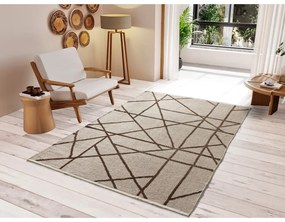 Светлокафяв килим 160x230 cm Lux - Universal