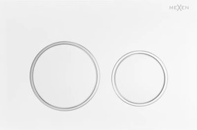 Mexen Fenix 07 XS бутон за промиване, бял матов - 600720