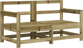 825512 vidaXL Градински ъглови дивани, 2 бр, импрегниран бор