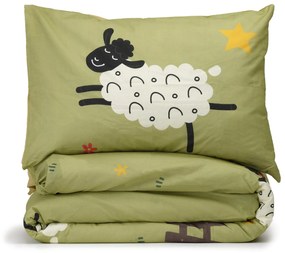 3 части 120/220 см.; Ранфорс 100% памук Green lambs 03333