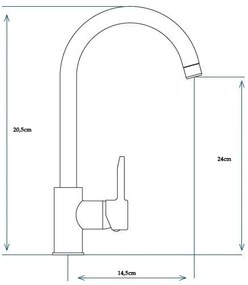 Кухненски кран Ideal Livia