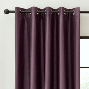Тъмнолилави затъмнителни завеси в комплект от 2 броя 168x229 cm - Catherine Lansfield