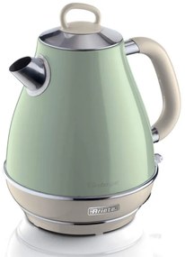 Електрическа кана VINTAGE 2869/04, 2000W, 1.7 л, Подвижен филтър, Прозорец за водата, 360C безжична основа, Зелен