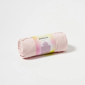 Розова бебешка плажна кърпа с качулка , 3-6 години Mermaid - Sunnylife