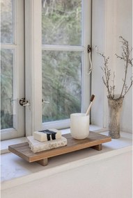 Кремава стъклена чаша за четки за зъби Opal – Mette Ditmer Denmark