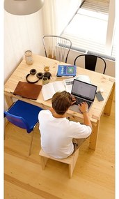 Трапезна маса от масивен бор 75x134 cm Tuck – Karup Design