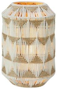 Настолна лампа в естествен цвят с текстилен абажур/с абажур от юта (височина 35 cm) Ano – Markslöjd