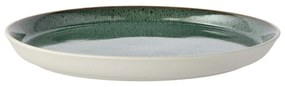 Бяла/зелена глинена чиния ø 27 cm Gastro White/Green – Bitz
