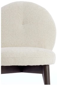 Кремави тапицирани трапезни столове в комплект 2 бр. Sinosa – Light &amp; Living