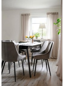 Сгъваема трапезна маса с ясенов плот 90x190 cm Yumi – Rowico