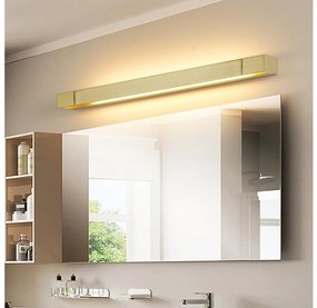 Brilagi-LED Огледално осветление за баня AQUA LINE LED/18W/230V 60 cm IP44 златисто