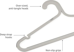 Пластмасови закачалки в комплект 5 бр. Orderly – Joseph Joseph