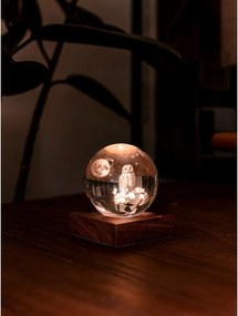 Преносима светлинна декорация с USB ø 8 cm Amber – Gingko