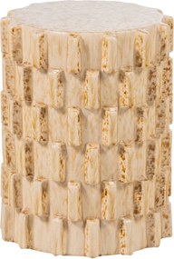 Керамична кръгла странична масичка ø 35 cm Axu – WOOOD