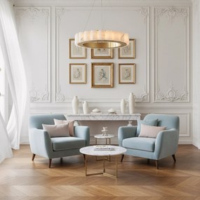 Лампа APP1801-CP 50 cm Brush Gold