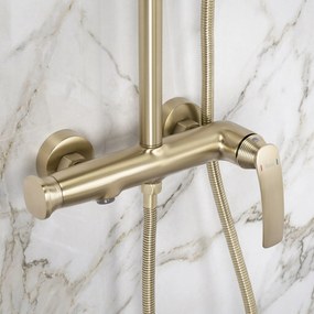 Комплект за душ PREMIUM Rea Como M2 Brush Gold