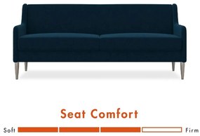 Син диван 190,5 cm Virginia - CosmoLiving by Cosmopolitan