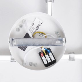 Дизайнерска стенна лампа бяла 3-светлини - Planes