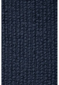 Тъмно синя постелка за баня 50x45 cm Riva - Tiseco Home Studio