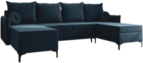 Ъглов диван Leon U-Mple