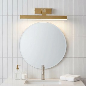 LED аплик за баня SWE007-1W 43cm BRUSH GOLD