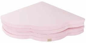 Светлорозово детско килимче за игра 160x160 cm – Meowbaby