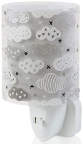 Светлинен контакт Ango Clouds LED-сив