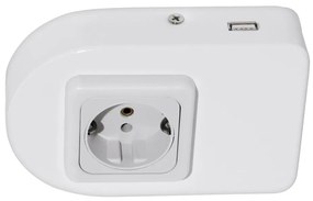 Eglo 94663 - Контакт за под кухненски шкаф SCHUKO вкл. USB TAXANO