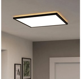 Eglo 901457 -LED Димируема лампа за баня ROVITO-R 17W/230V 50x50 см IP44 черен + д.у.