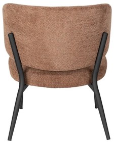 Оранжево-кафяво кресло Sanne – White Label