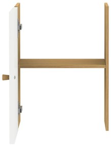 Бял компонент с врата 33x43 cm Z Cube - Tenzo