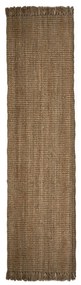 Ръчно изработена ютена пътека в естествен цвят 60x150 cm Jute Boucle – Flair Rugs