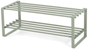Зелено-сива метална етажерка за обувки Rex - Spinder Design