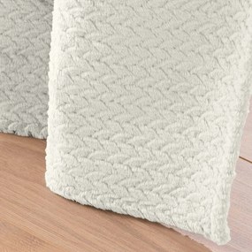 Кремаво перде от микрофланела 140x240 cm Flanela – douceur d'intérieur