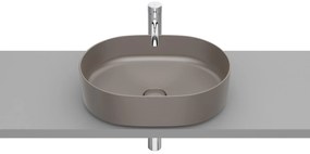 Мивка за баня A327520660, монтаж върху плот, кафе, 50x37x14см