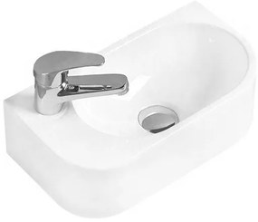 Mexen Viera подвижуема мивка за плот 40 x 21 см, бяла - 21274000R