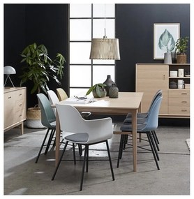 Бял трапезен стол Whistler - Unique Furniture