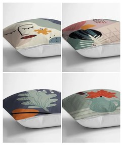 Калъфки за възглавници в комплект от 4 броя 43x43 cm - Mila Home