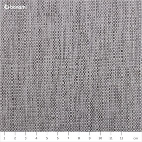 Светлосиво двойно тапицирано легло с място за съхранение с включена подматрачна рамка 160x200 cm Elizabeth – Micadoni