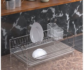 СУШИЛНИК ЗА СЪДОВЕ TEKNO TEL KB-008 , Хром