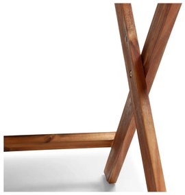 Градинска маса от акациева дървесина Natur, 114 x 88 cm - Bonami Essentials