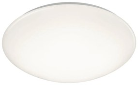 Бяло кръгло LED осветително тяло за таван, диаметър 40 cm Trio Putz