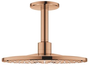 Ceiling Душ глава с рамо Grohe Rain Душ Smart Active-Bronze Glossy