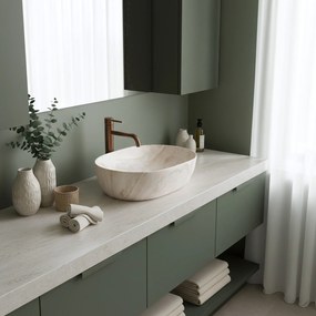 Умивалник за плот Rea Amelia Kallisto 48